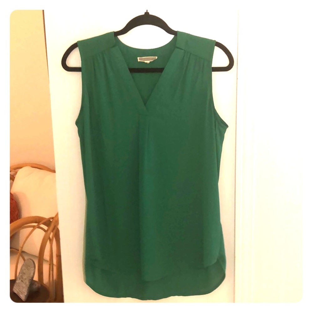 Emerald green blouse